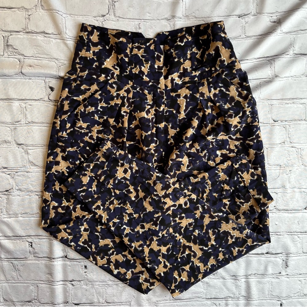 BCBG Generation High Rise Print Pants 6